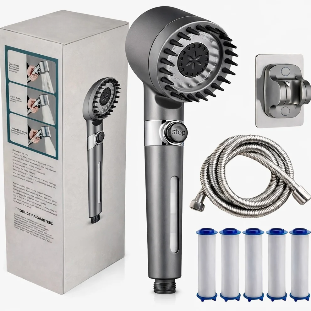 PowerShower | Suihkupää 5 suodattimella