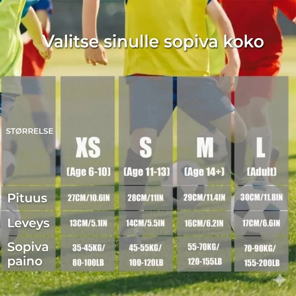 ProShield - Jalkapallosuoja – Kompressiosukka hunajakennotuella turvallisempaan ja sujuvampaan peliin