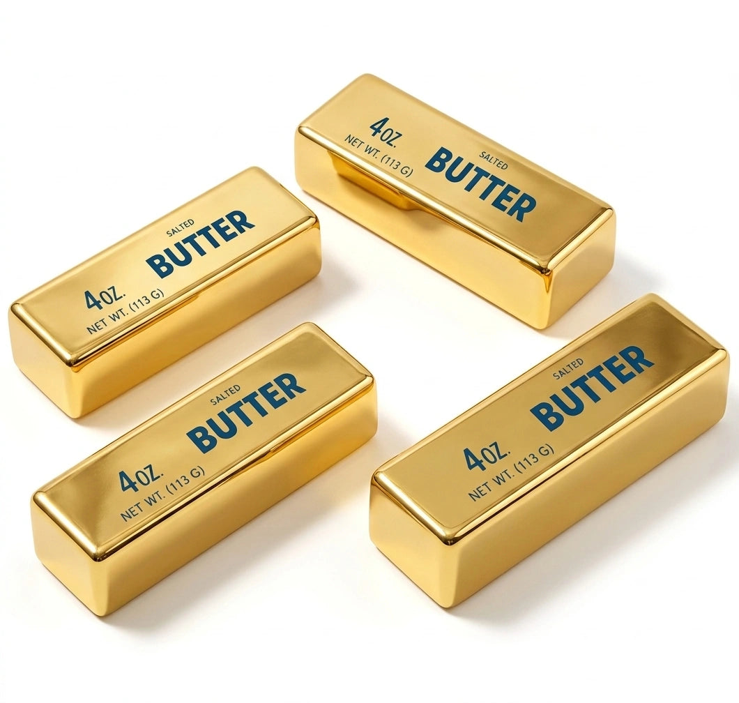 Butter Stick Squishy 4-Pakkaus: Valitse Neljästä Väristä