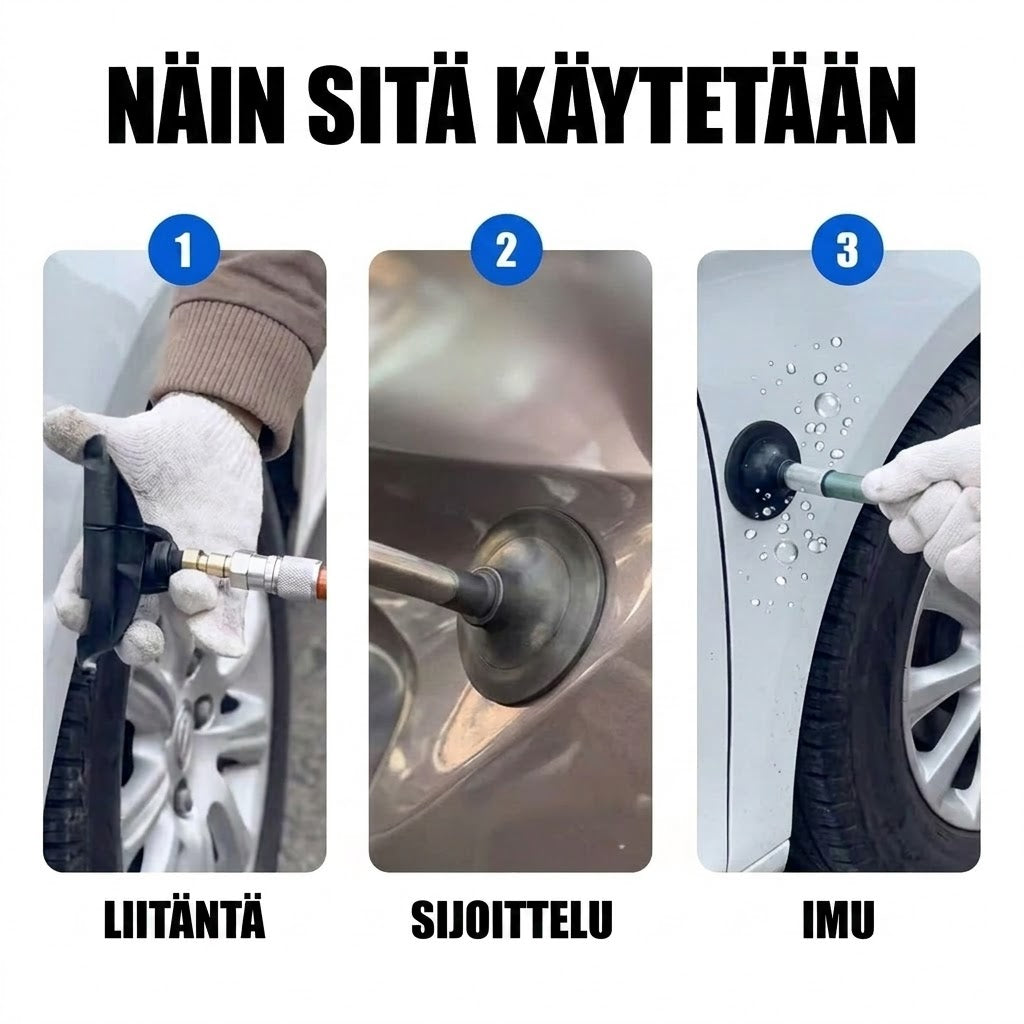 📢📢 60% ALENNUS !! ⏰🚗 Imukuppi auton korin lommojen oikaisuun