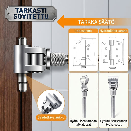 🔧 Universaali säädettävä saranaväännin – Vankka rakenne, ergonominen kahva & helppokäyttöinen 🚪