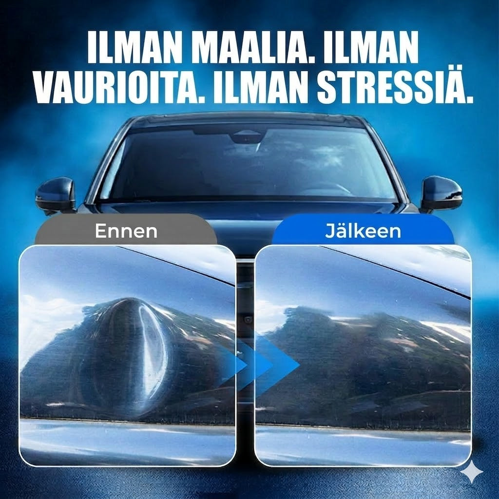 📢📢 60% ALENNUS !! ⏰🚗 Imukuppi auton korin lommojen oikaisuun
