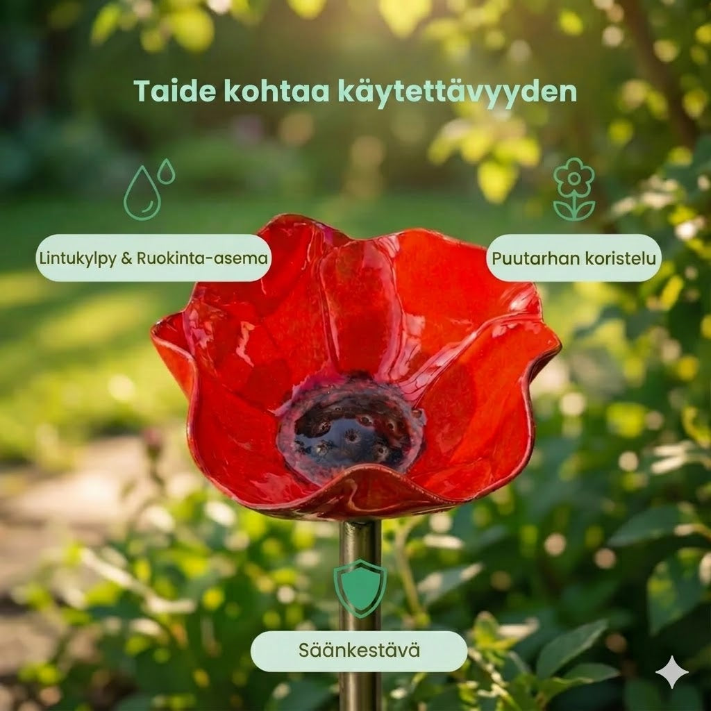 FloraQuelle™ - Kukoistava juomapaikka puutarhan vierailijoille