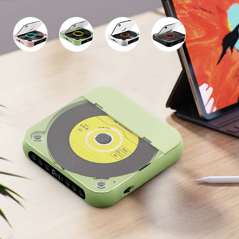 Kannettava CD-soitin Bluetoothilla
