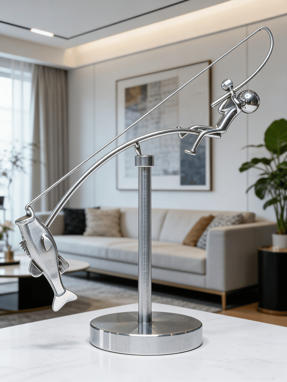 🎣 Muotoiltu kalastajaveistos – Limited Edition