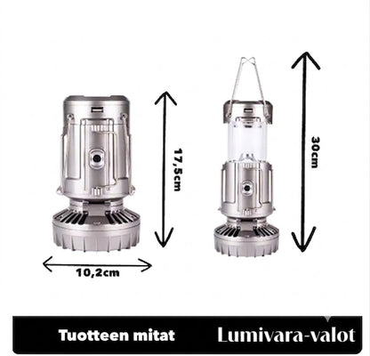 CAMPILUX™ | Kannettava ulkovalo