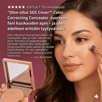 SOS Cover™ Väriä korjaava peitevoide