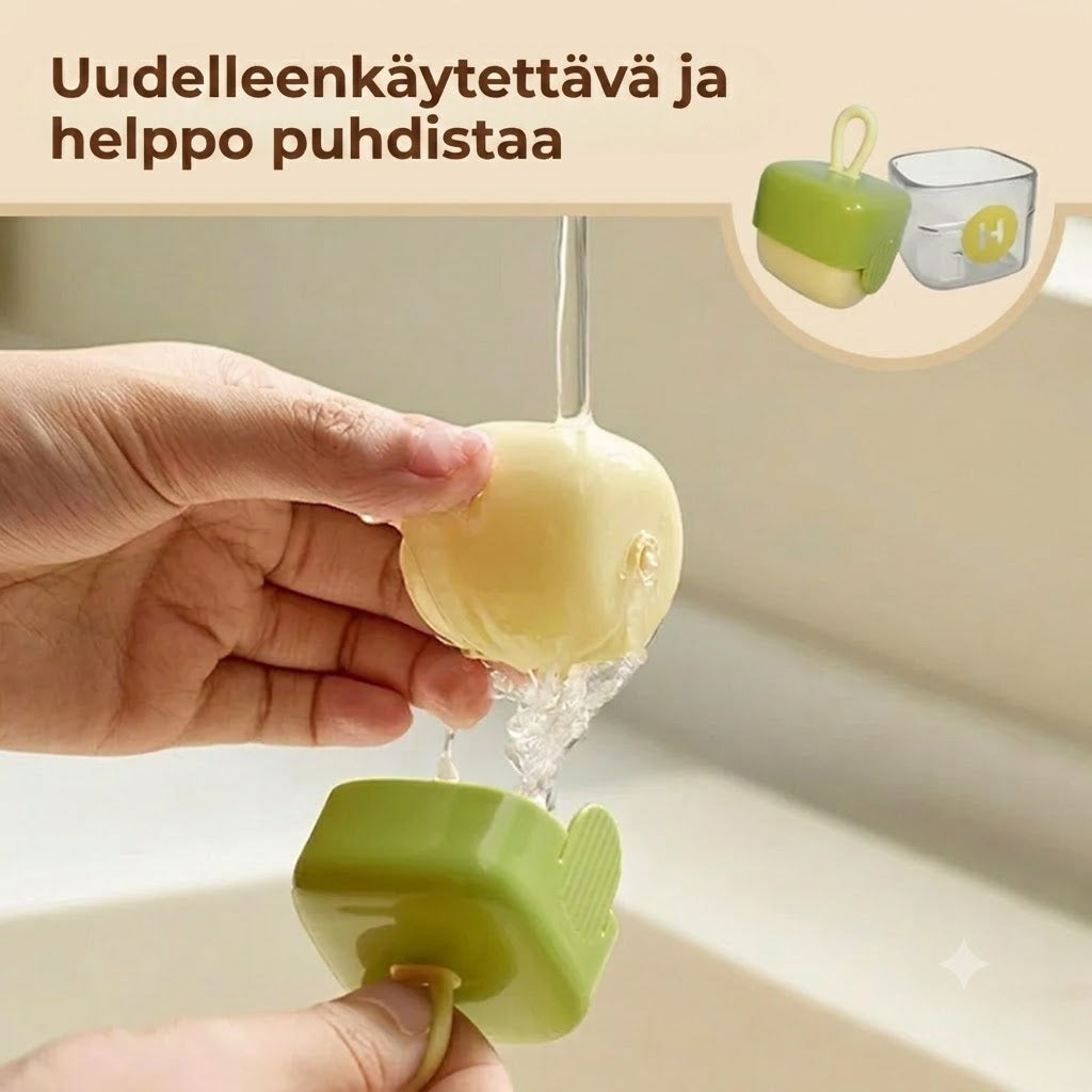 NukanPoistaja™ | Uudelleenkäytettävä tarrarulla nukan ja lemmikkien karvojen poistoon