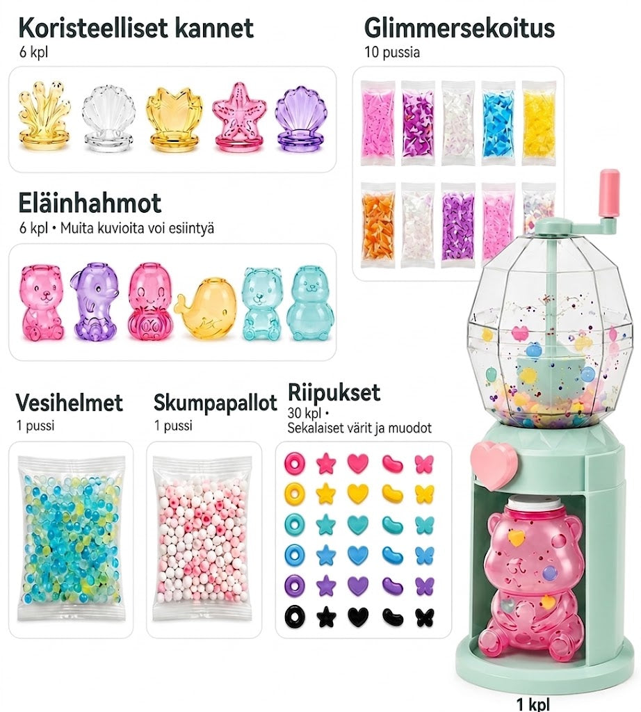 SquishyKvarnen DIY: Täydellinen pakkaus omien squishy-lelujen luomiseen