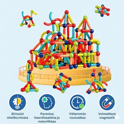 Magnetix™ Magneettiset rakennussauvat