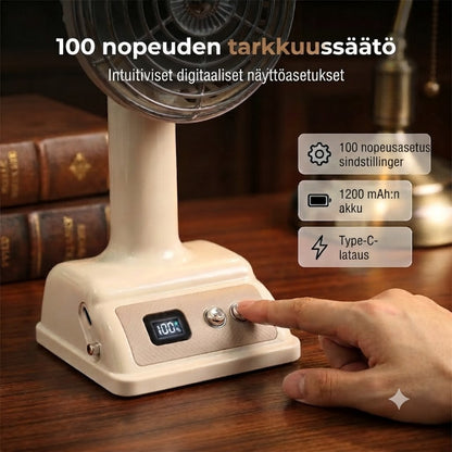Kannettava Pöytätuuletin