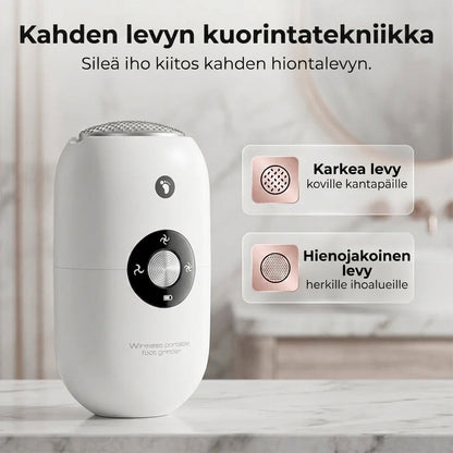 Kannettava sähköinen jalkaraspi