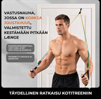 Elastiset vastuskuminauhat - 5 kpl