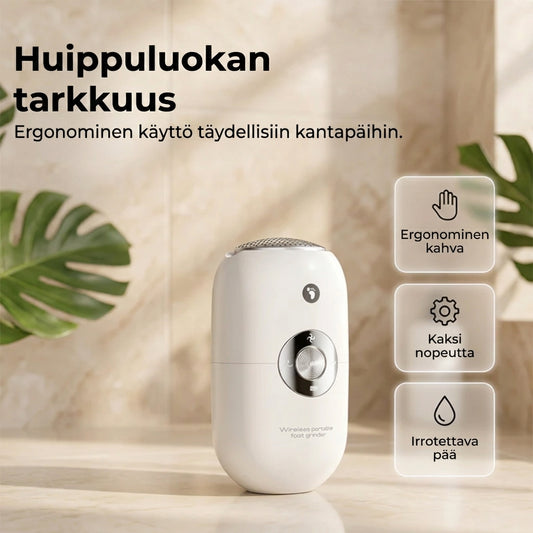 Kannettava sähköinen jalkaraspi