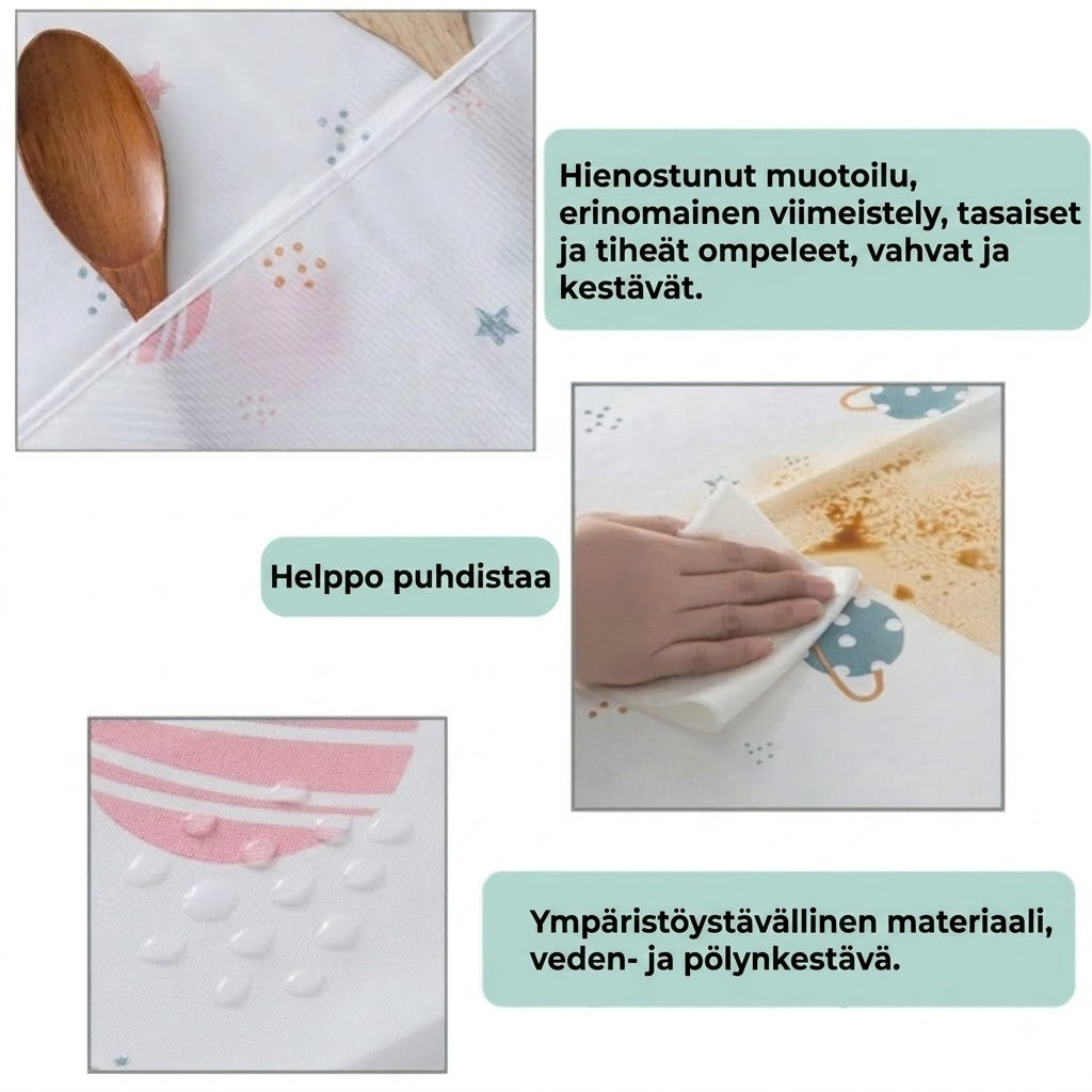 Pölysuojus säilytystaskuilla