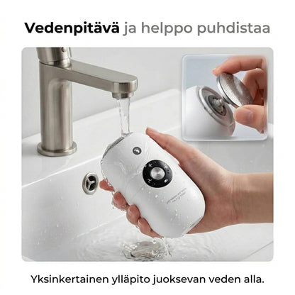 Kannettava sähköinen jalkaraspi