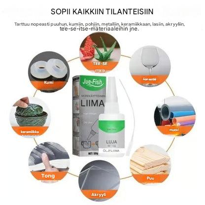 Vahva ja tehokas yleispikaliima – Monikäyttöinen ja nopea