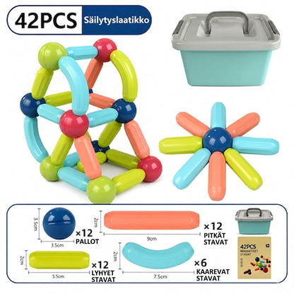Magnetix™ Magneettiset rakennussauvat