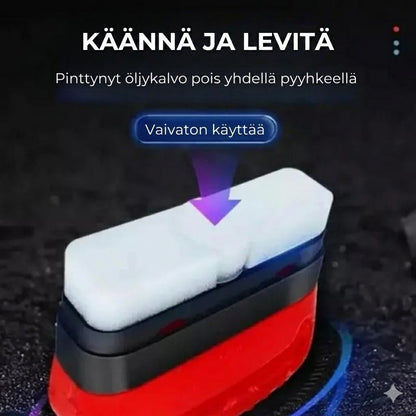 GlassCoating | Auton lasin öljykalvon poisto- ja pinnoiteneste sekä harja