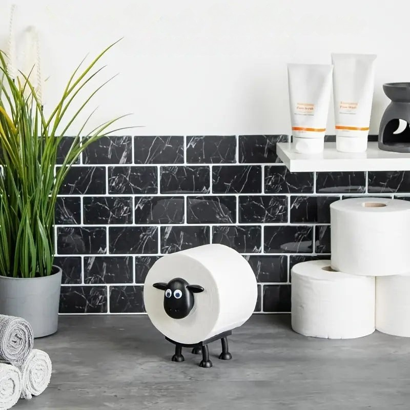 Rolli-Wolli™ - Koristeelliset wc-paperitelineet (3 kpl setti)