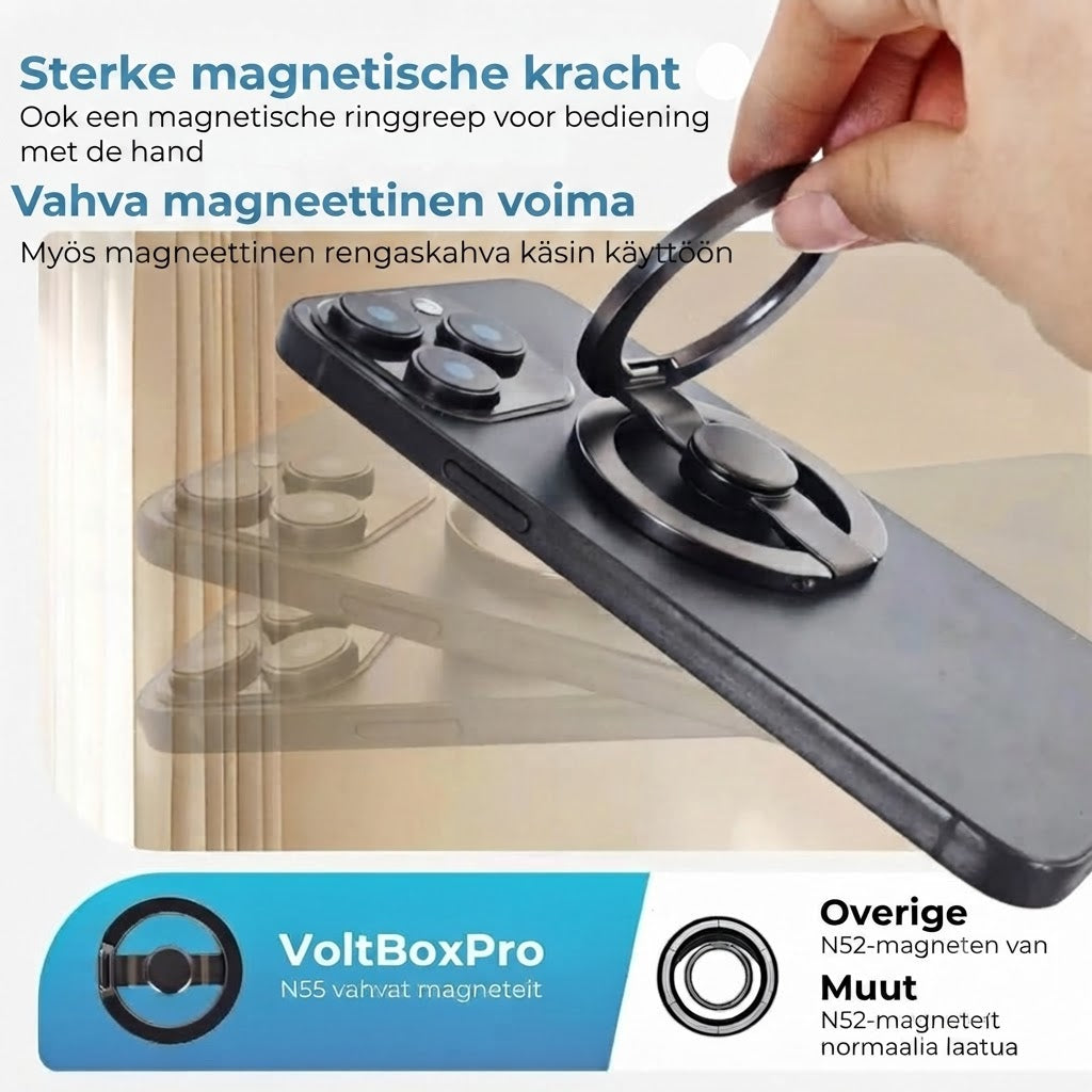 Magneettinen puhelinteline ja fidget spinner