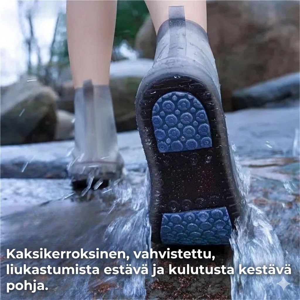 Vedenpitävät silikoniset kenkäsuojat