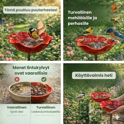 FloraQuelle™ - Kukoistava juomapaikka puutarhan vierailijoille