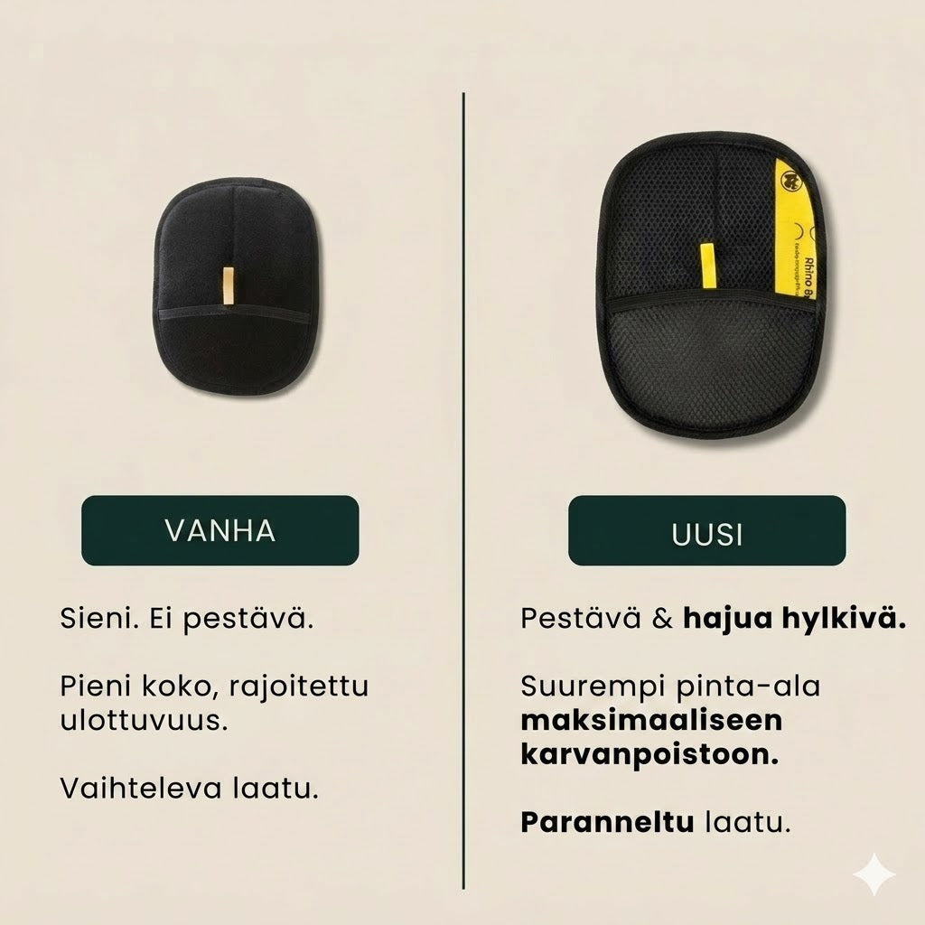 PawSwipe | Uudelleenkäytettävä lemmikkikarvojen poistaja (2 kpl setti)