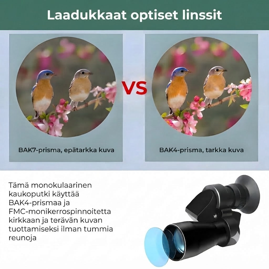 Kannettava HD-minikaukoputki