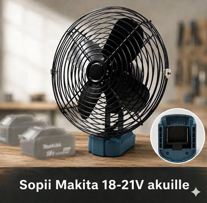 VoltAir Pro: Työkalun akulla toimiva kannettava tuuletin