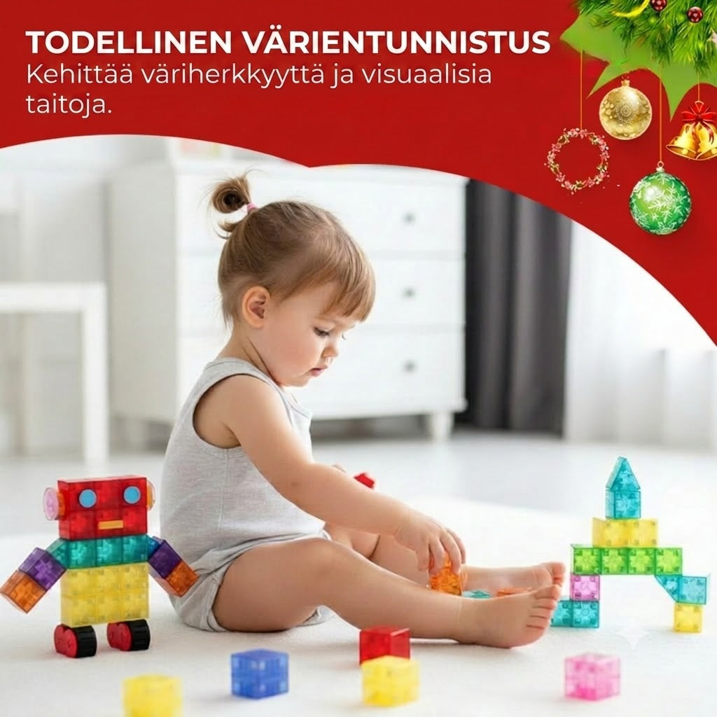 Magneettiset rakennuspalikat lapsille