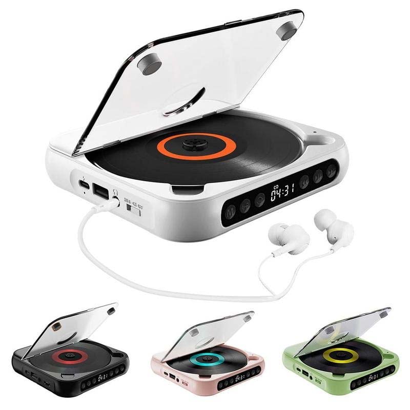 Kannettava CD-soitin Bluetoothilla