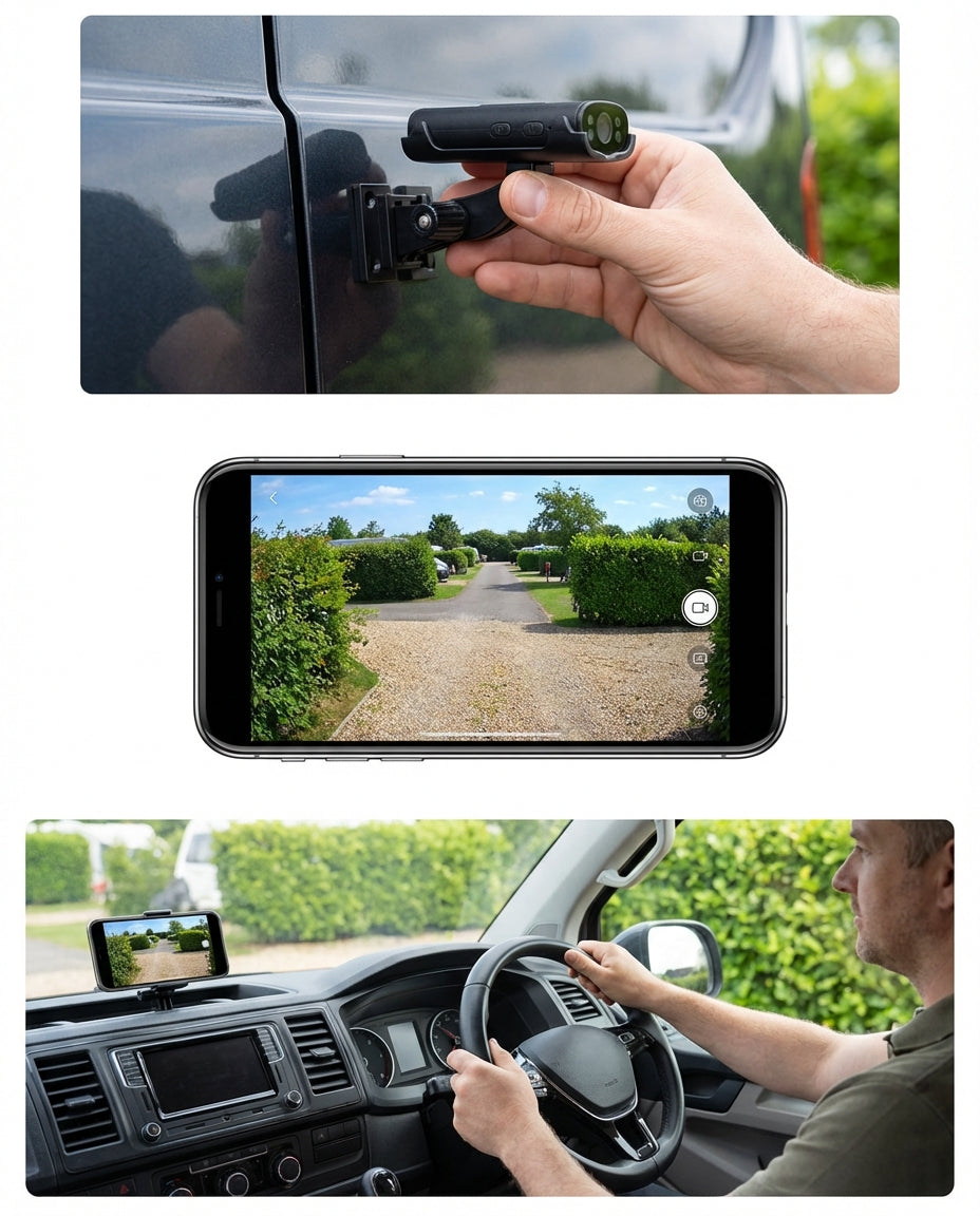 ClearView Hitch Cam – Langaton peruutuskamera perävaunulle ja asuntovaunulle