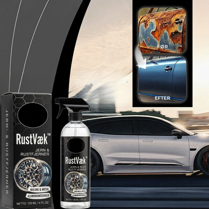 RustVæk™ | Ruosteenpoistospray autoille ja metallipinnoille