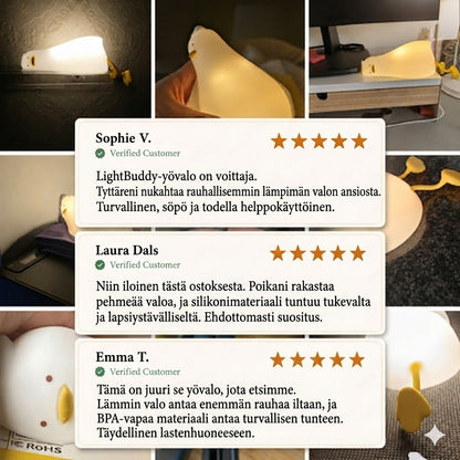 LightBuddy™ Yövalo – Pehmeää valoa rauhallisiin öihin