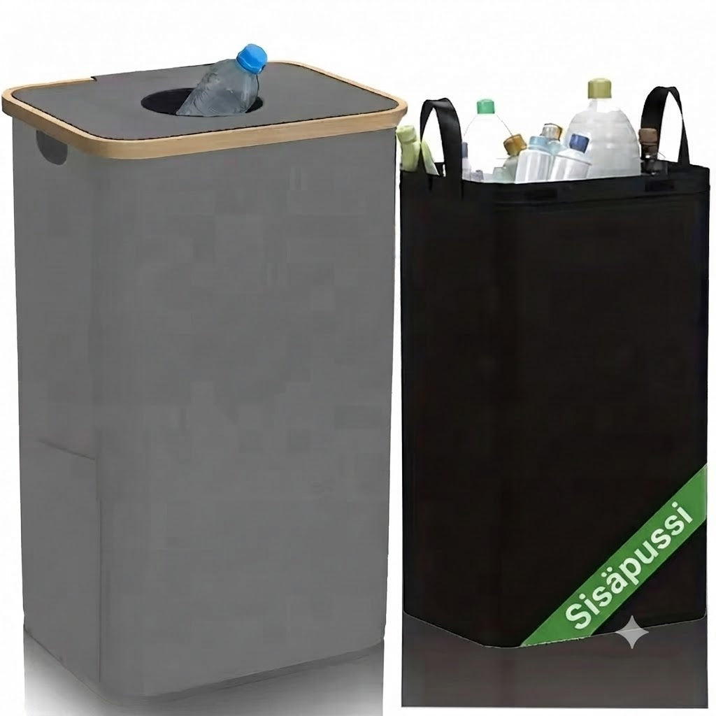 EcoStyle Bin – Moderni kierrätys, joka sopii kotiisi