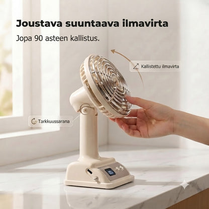 Kannettava Pöytätuuletin