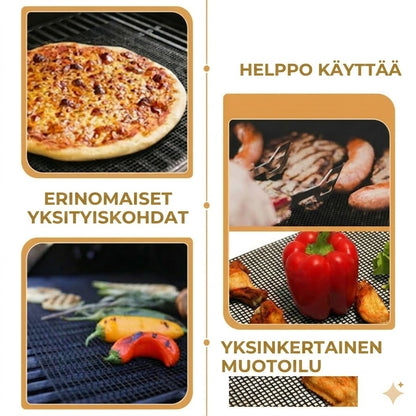 Flavomesh Tarttumaton Grillausverkko