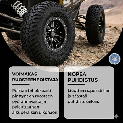 RustVæk™ | Ruosteenpoistospray autoille ja metallipinnoille