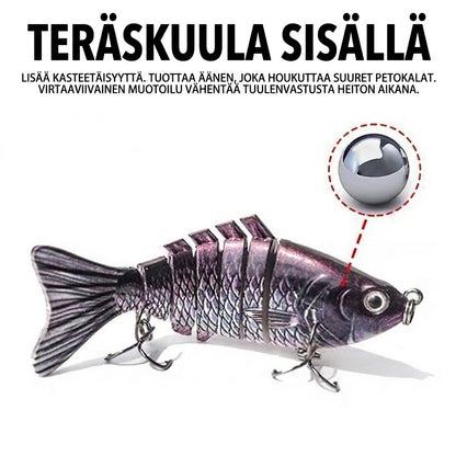 🐟 Moniosainen bioninen uiva kalastusviehe – Realistinen liike, houkutteleva muotoilu & ihanteellinen suurten kalojen nappaamiseen 🌊