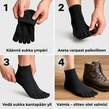 Vaellussukka™ | Kuivat jalat, ei kitkaa, ei rakkoja