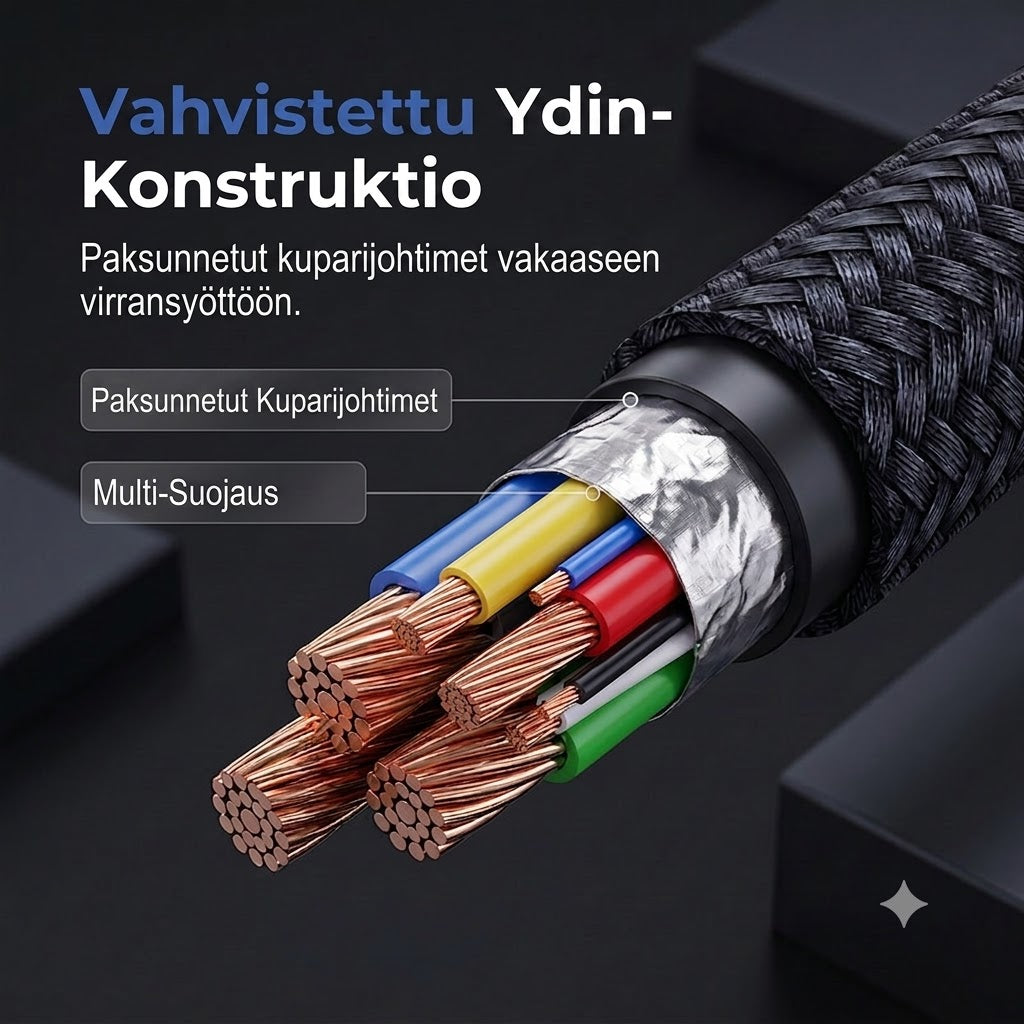 Pikalatauskaapeli Type-C – Type-C