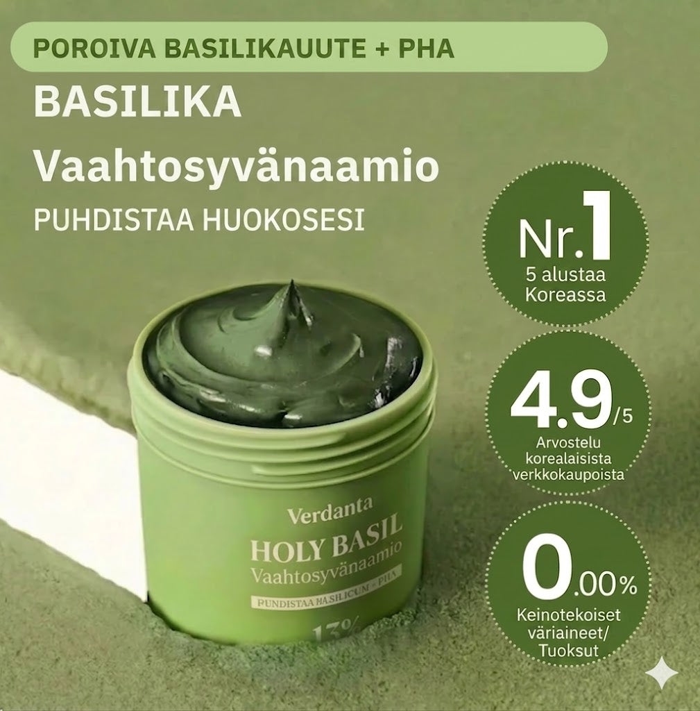 Verdanta| Holy Brasil Diepe Masker reinigt je poriën