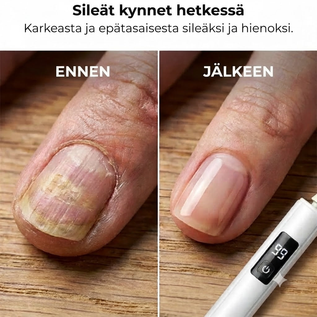 Sähköinen kynsiviila digitaalisella nopeudensäädöllä