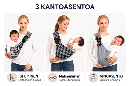 EasyHug™ – Ergonomista kantomukavuutta sinulle ja lapsellesi