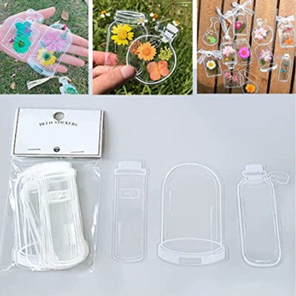 🍃 Läpinäkyvät Luontotarrat