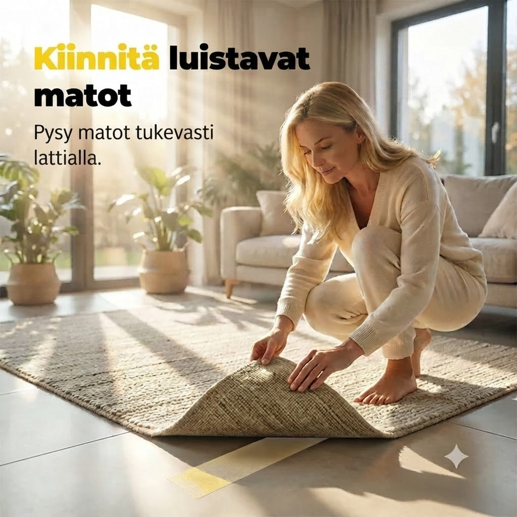 GripFix™ Kaksipuolinen Teippi