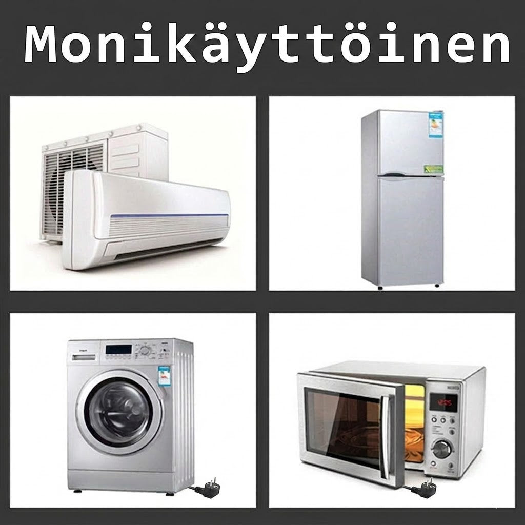 🔥 2500W Kannettava korkeapaine- ja korkealämpötilahöyrypesuri