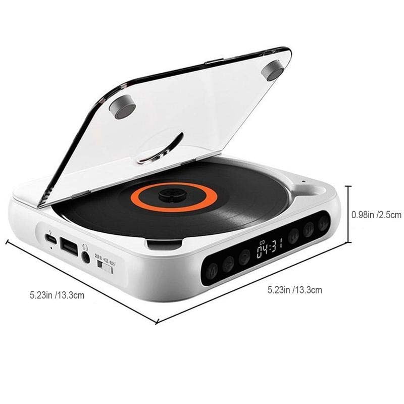 Kannettava CD-soitin Bluetoothilla