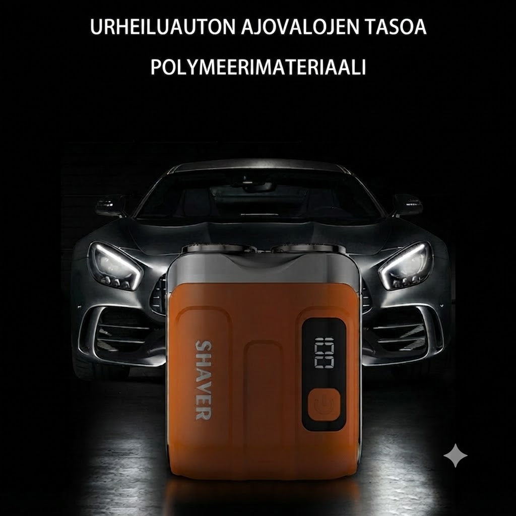 🧔Kannettava Sähköinen Miniparranajokone Miehille – Tekoälytunnistus, Magneettinen Pää, Pikalataus